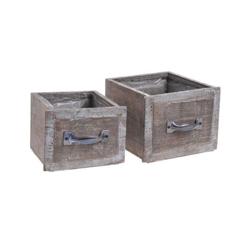 Szuflady 2szt-kpl 14x11,5x10 cm, 16x14x12 cm