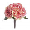 Bukiet róża z hortensją 28cm - sztuczna roślina