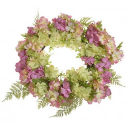 Wianek 55cm PINK/GREEN