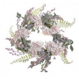 Wianek 41cm GREEN/PINK