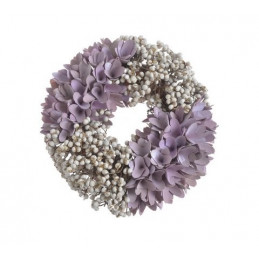 Wianek 24 cm PINK/CREAM