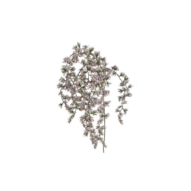 Gałązka z kuleczkami 45cm LT PINK