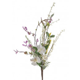 Bukiet trawiasty z powojem 57 cm