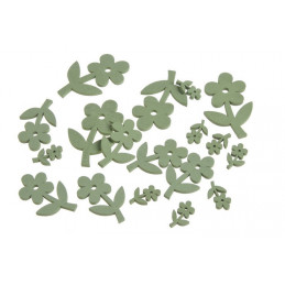 Kwiatki  mix 8,5-3cm, 18szt-paczka