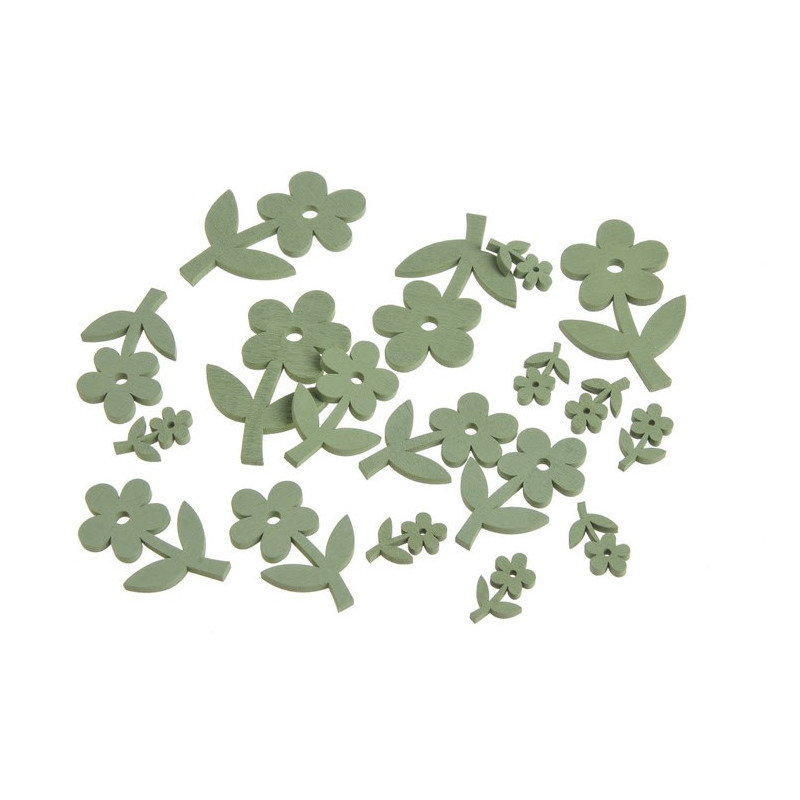 Kwiatki  mix 8,5-3cm, 18szt-paczka