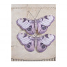 Motyl na klipie 2szt..4,5 cm
