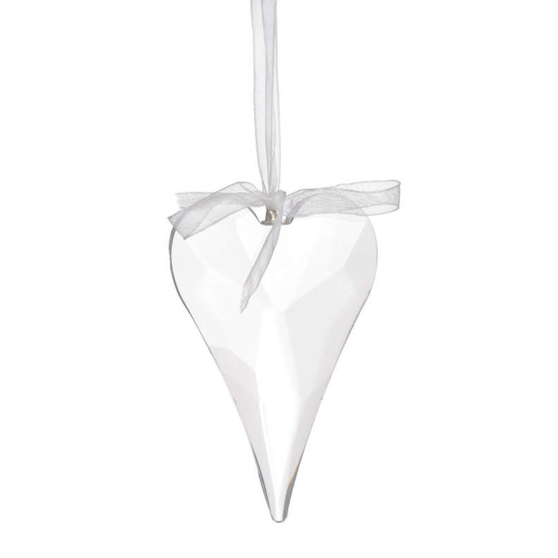 Długie serce zawieszka...9 cm