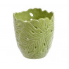 Świecznik liść 11cmH - wyrób ceramiczny