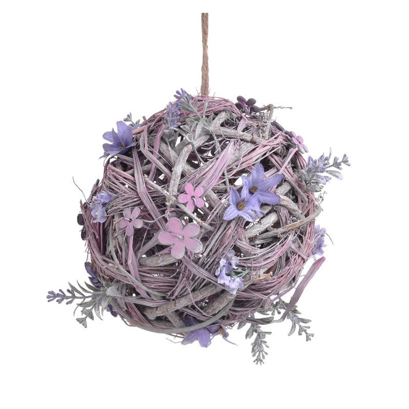 Kula z kwiatkami 15cm