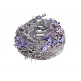 Świecznik x1 H9xW18cm