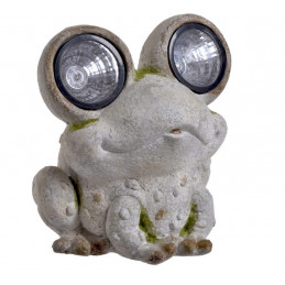Ozdobna żaba..30 cm oświetlenie LED - zasilanie solarne