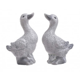 Gęś ceramiczna..11cm KOMPLET/2szt