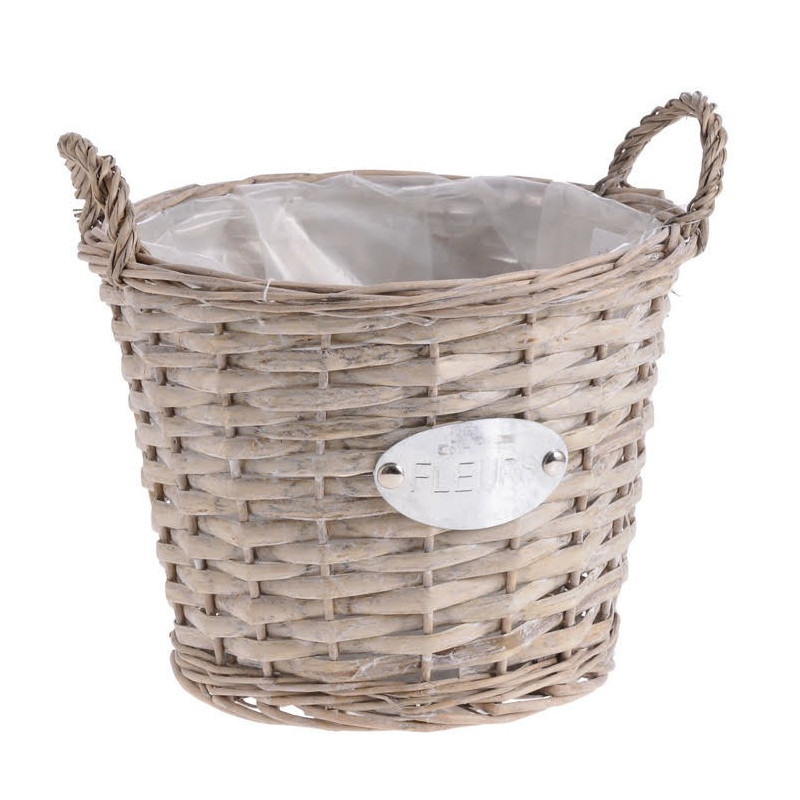 Kosz z uchwytami 24x18cmH