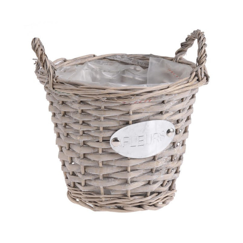 Kosz z uchwytami 19x15cmH