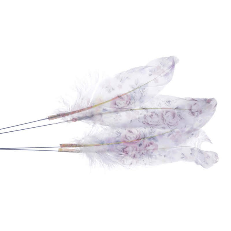 Pióra na piku 4szt/paczka .40-18 cm