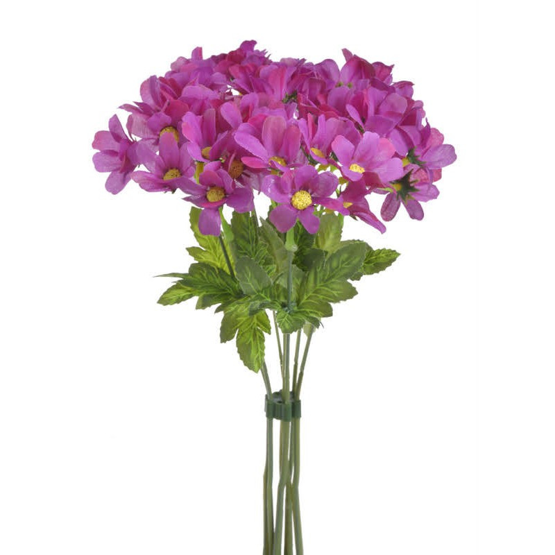 Bukiet złocieni x7, 27 cm - sztuczny kwiat