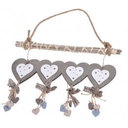 Zawieszka serca_38-50 cm
