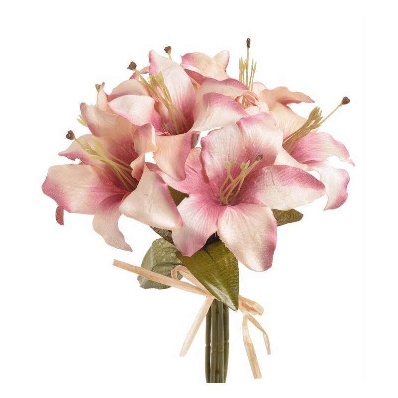 Bukiecik lilii x7... 30 cm