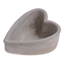 Serce - donica 20,5x17xH11 cm