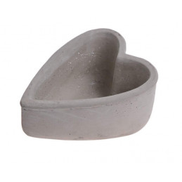 Serce - donica 17x14xH9 cm
