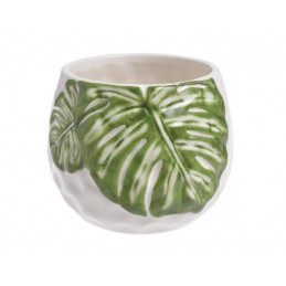 Wazon z liściem 12,5 cmH