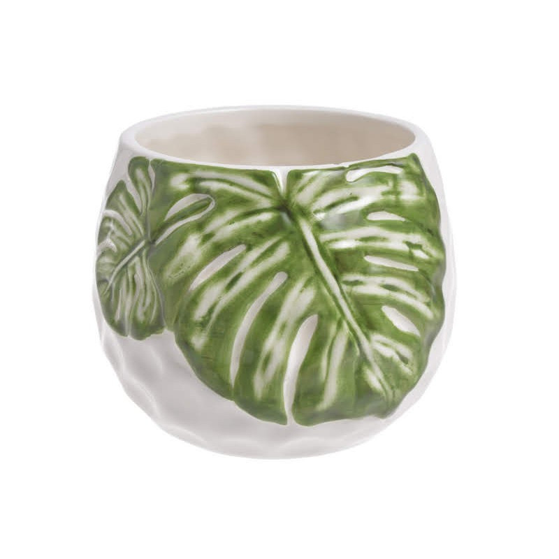 Wazon z liściem 12,5 cmH