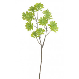 Sukulenty na gałązce 46 cm - sztuczna roślina