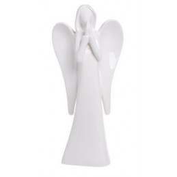 Anioł modlący się - wyrób ceramiczny 28 cm
