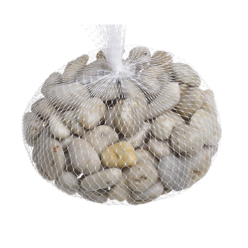 Kamienie rzeczne 1 kg białe..1-3 cm