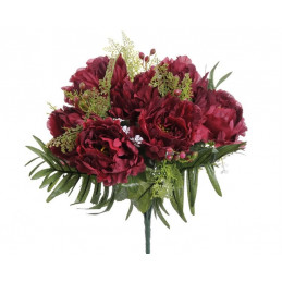 Bukiet piwonia x 13....36 cm - sztuczna roślina