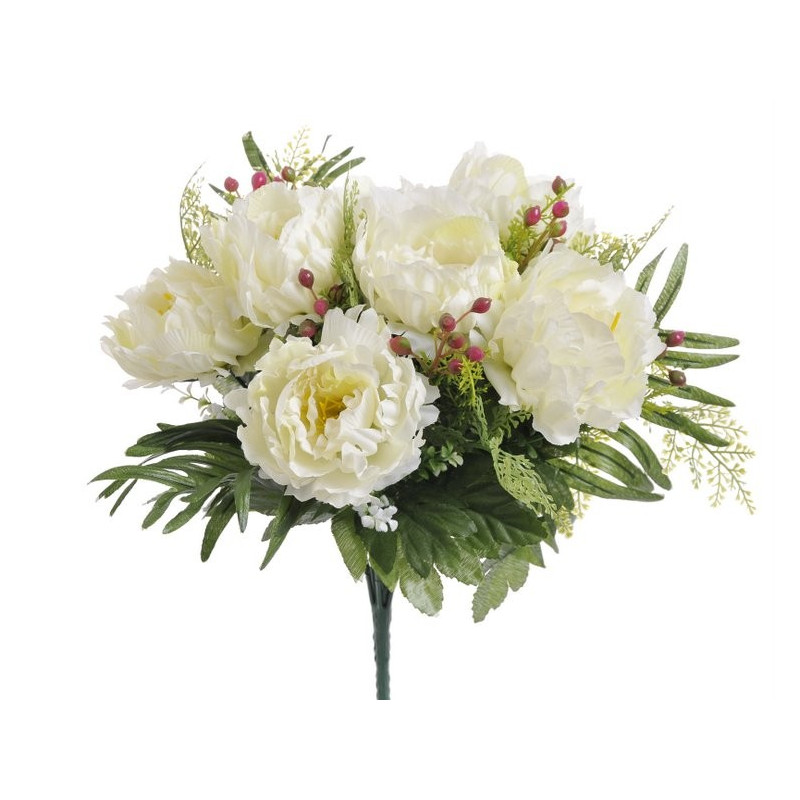 Bukiet piwonia x 13....36 cm - sztuczna roślina