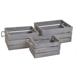 Skrzynki 3szt/kpl..36x27x18 cm, 31x22x16 cm, 26x17x14 cm