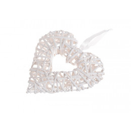 Serce 25 cm zawieszka - wyrób wikliniarski