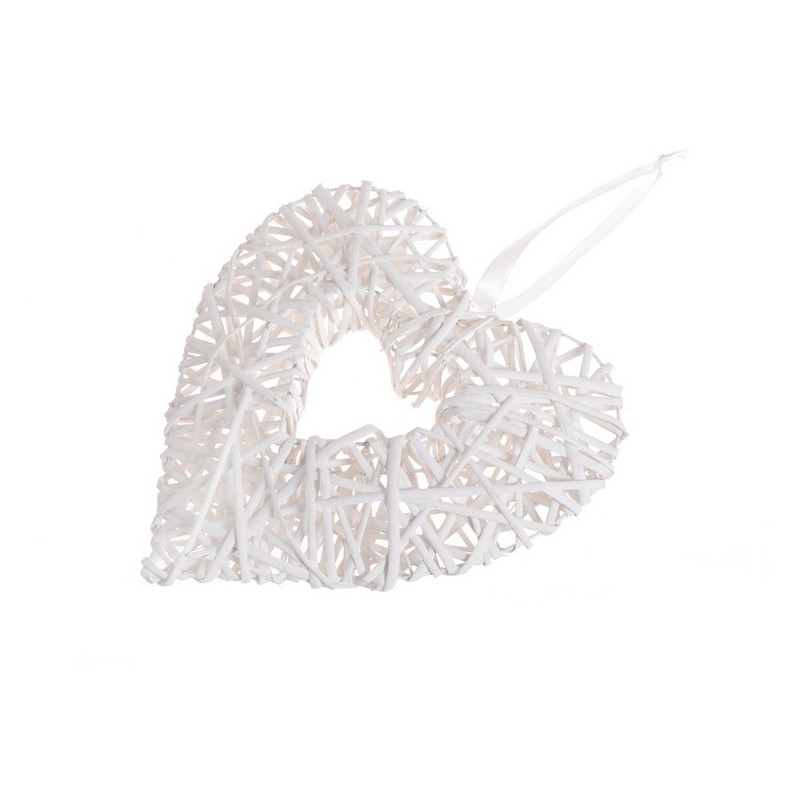 Serce 30 cm zawieszka - wyrób wikliniarski