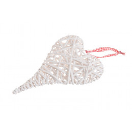 Serce 28 cm x 20cm - wyrób wikliniarski