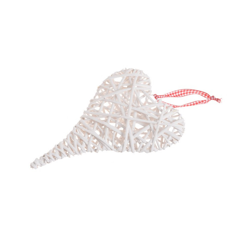 Serce 28 cm x 20cm - wyrób wikliniarski