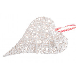 Serce 40 cm x 30 cm - wyrób wikliniarski