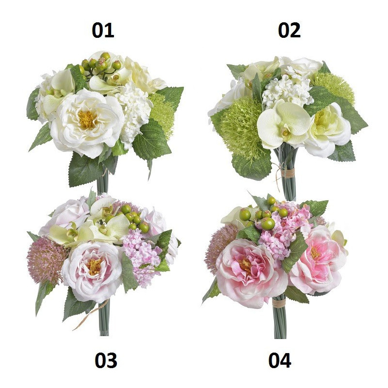 Bukiet mieszany z czosnkiem 28cm