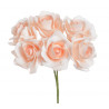 Róża piankowa x6..25 cm
