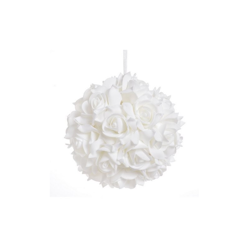 Kula z róż piankowych 15 cm-zawieszka