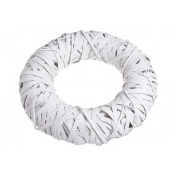 Wianek 40 cm WHITE