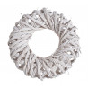 Wianek..30 cm WHITE WASH