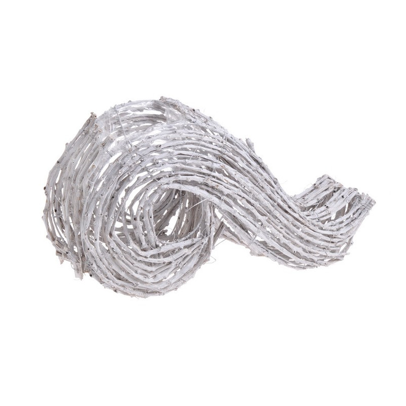 Zakręcona osłonka..40 cm WHITE WASH