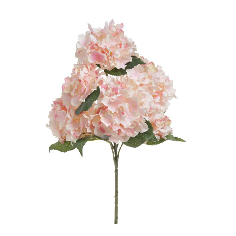 Hortensja krzak, jasne liście 60 cm - sztuczny kwiat