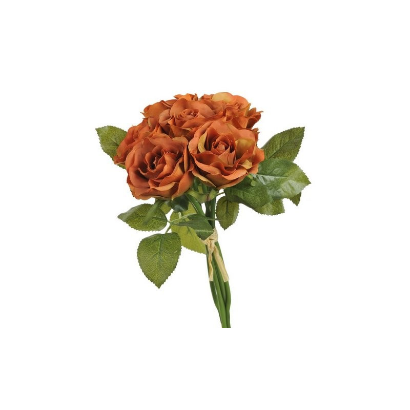 Róża duża x 6 25 cm - MIX KOLORÓW