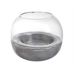 Kulisty świecznik 19,5 cm - artykuł dekoracyjny