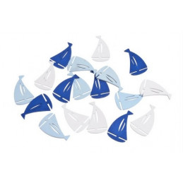 Żaglówka wykrawanki 18szt/paczka..5cm