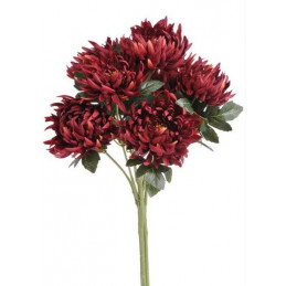 Bukiet chryzantem x7 -sztuczna roślina  55 cm