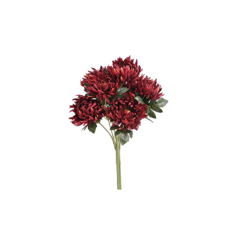 Bukiet chryzantem x7 -sztuczna roślina  55 cm