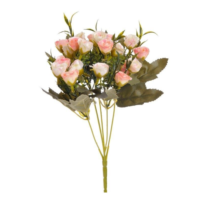 Bukiet małych różyczek..30 cm -sztuczna roślina